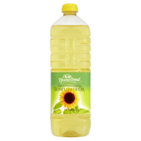 Picture of Homestead Cooking Oil Sunflower 1lt x15 